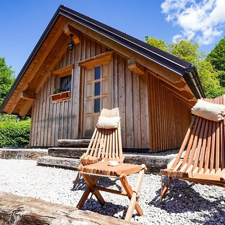 Glamping Avantura-Cozy Cabin For Two With Private Jacuzzi Kolpa Valley * Kostel